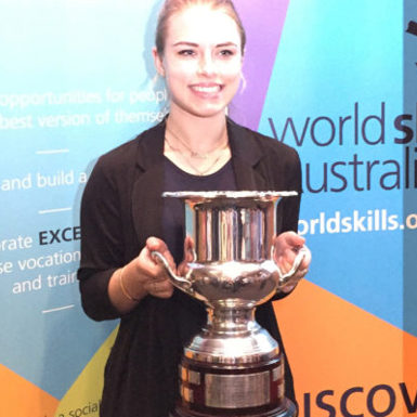 WorldSkills Jewellery winner