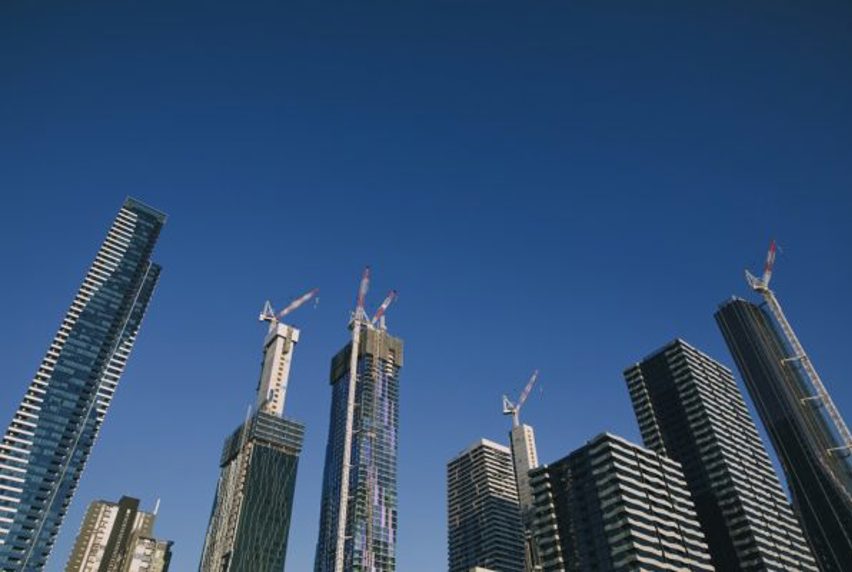 Image of skyscraper construction