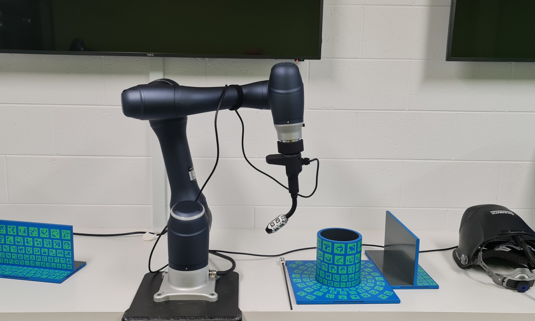 Photo of virtual welding machine arm