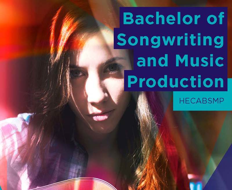 Bachelor of Songwriting and Music Production Brochure