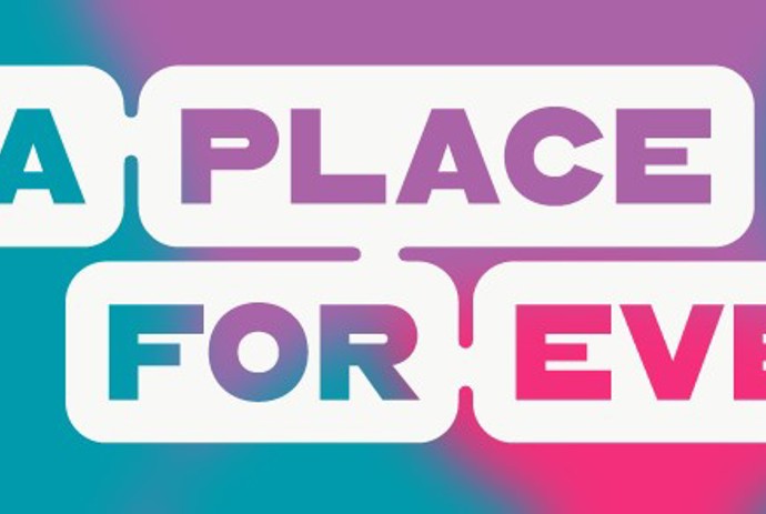 Digital banner with text: 'Respect & Equality at TAFE Week, 15-19 April 2024 – A Place for Everyone.