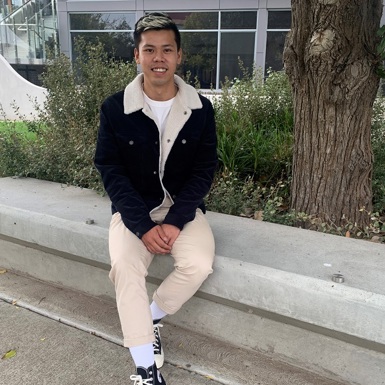 Photograph of built environment student Eric Law