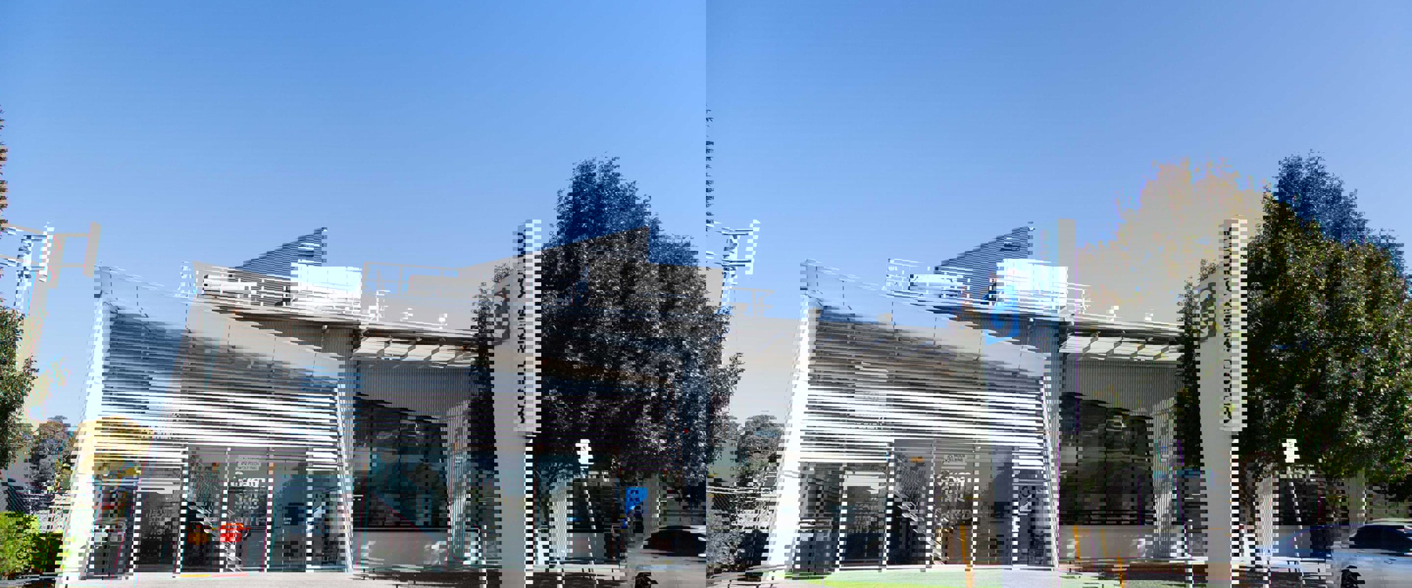 Image of Epping campus out front of Green Skills Centre - Building G