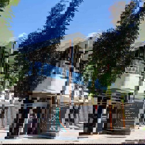 Epping campus front of Whittlesea Tech school building