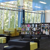 Couches in Melbourne Polytechnic's Greensborough Library