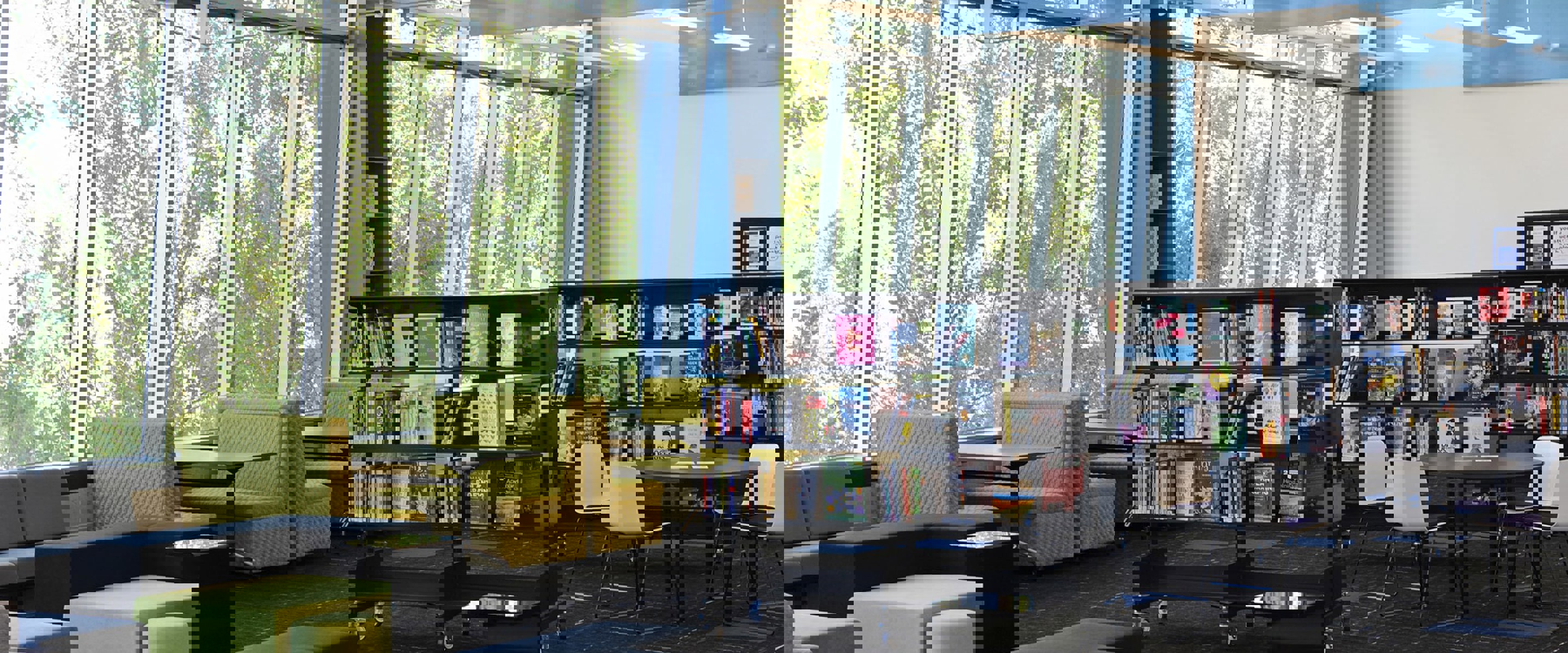 Couches in Melbourne Polytechnic's Greensborough Library