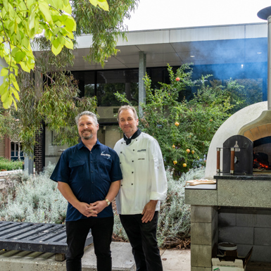 Dale Prentice at FoodInc launch at Preston Campus