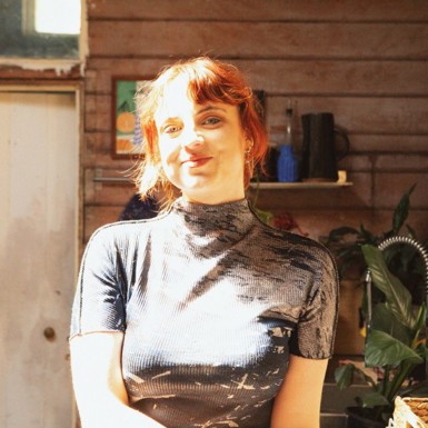 Portrait of Eloise Mccullough standing in the sunlight 