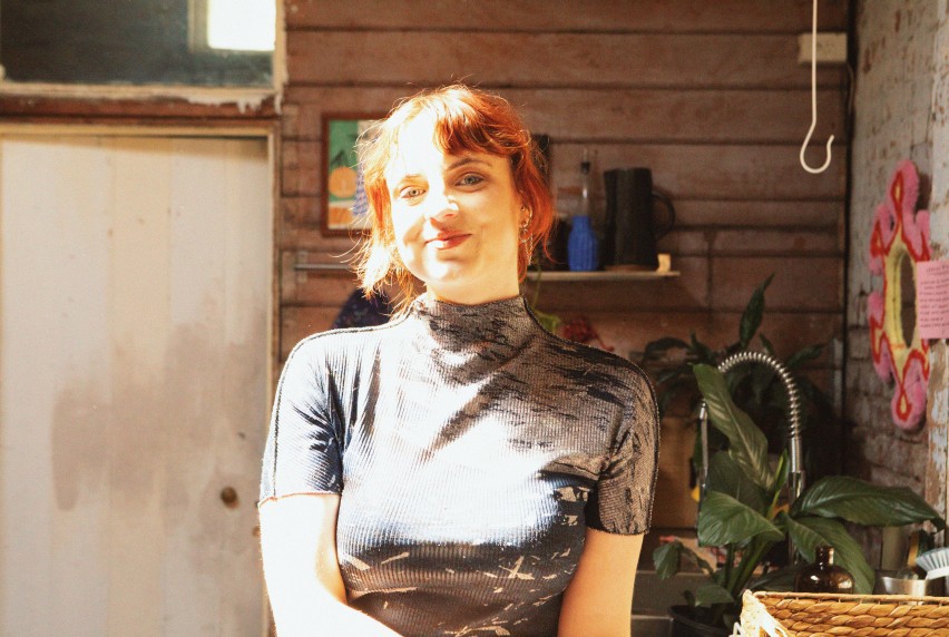 Portrait of Eloise Mccullough standing in the sunlight 