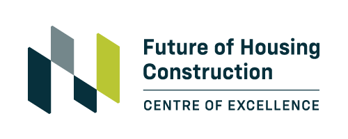 Logo for the Future of Housing Construction - Centre of Excellence