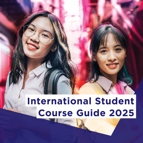 international student course guide cover