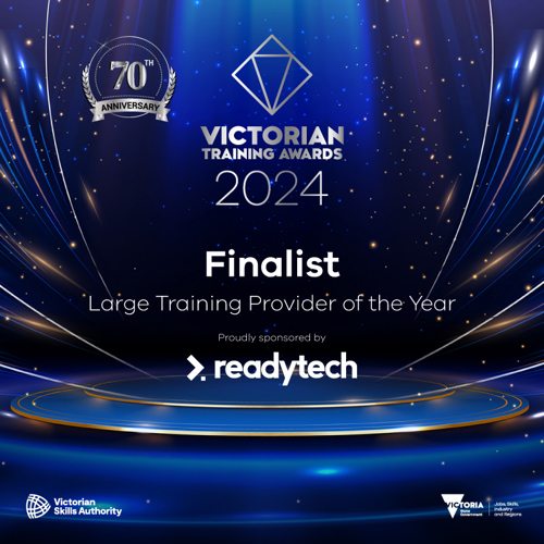 Victorian Training Awards - Finalist Large Training Provider of the Year